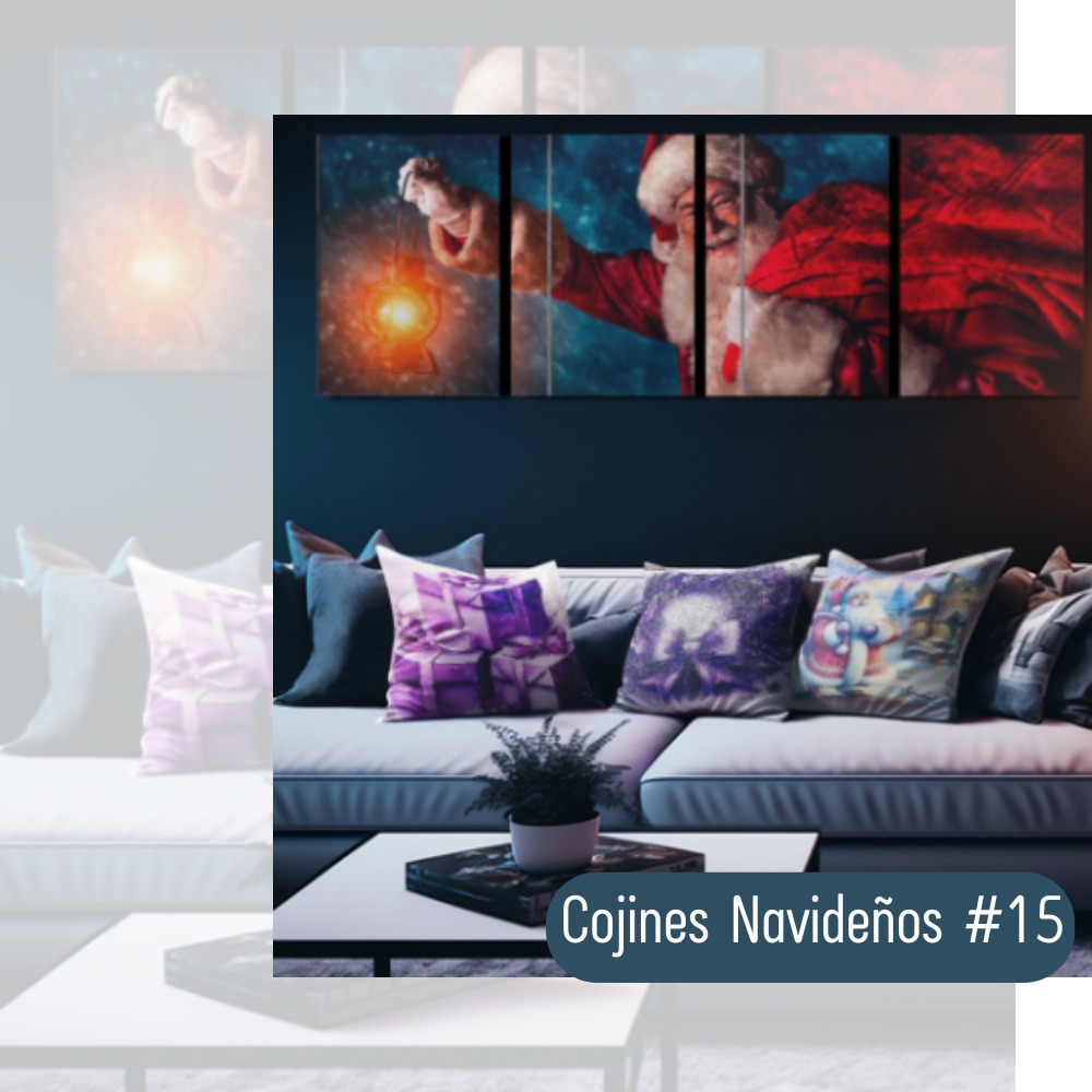 Miniatura 4 de x3 Cojines navideños